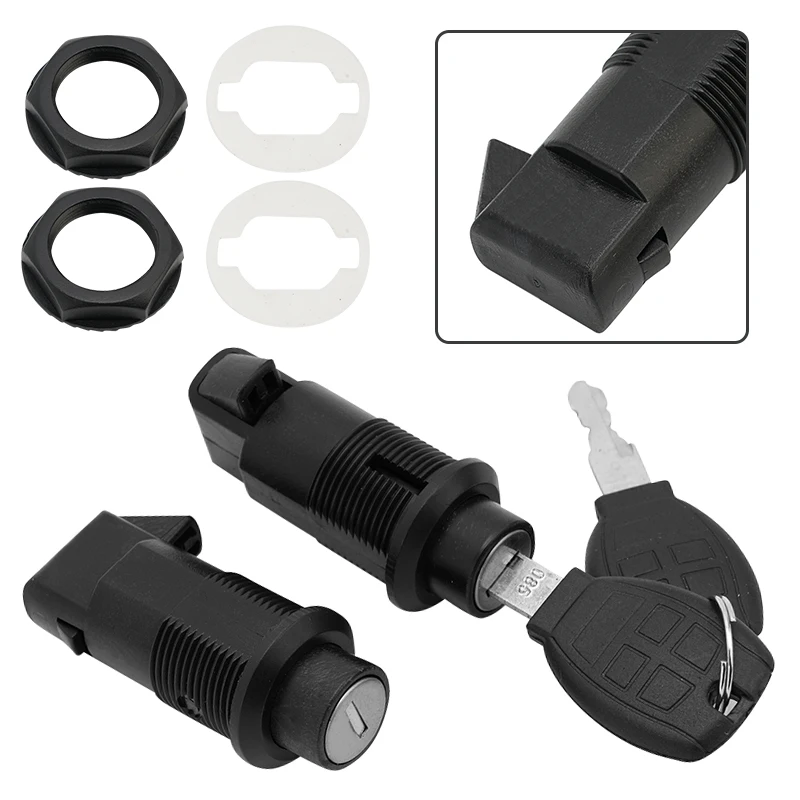 

Universal Motorcycle Hard Saddlebag Locks Set with Keys Trunk Fits Motorcycles Accessories Motorbike Rear Hard Saddlebag Lock