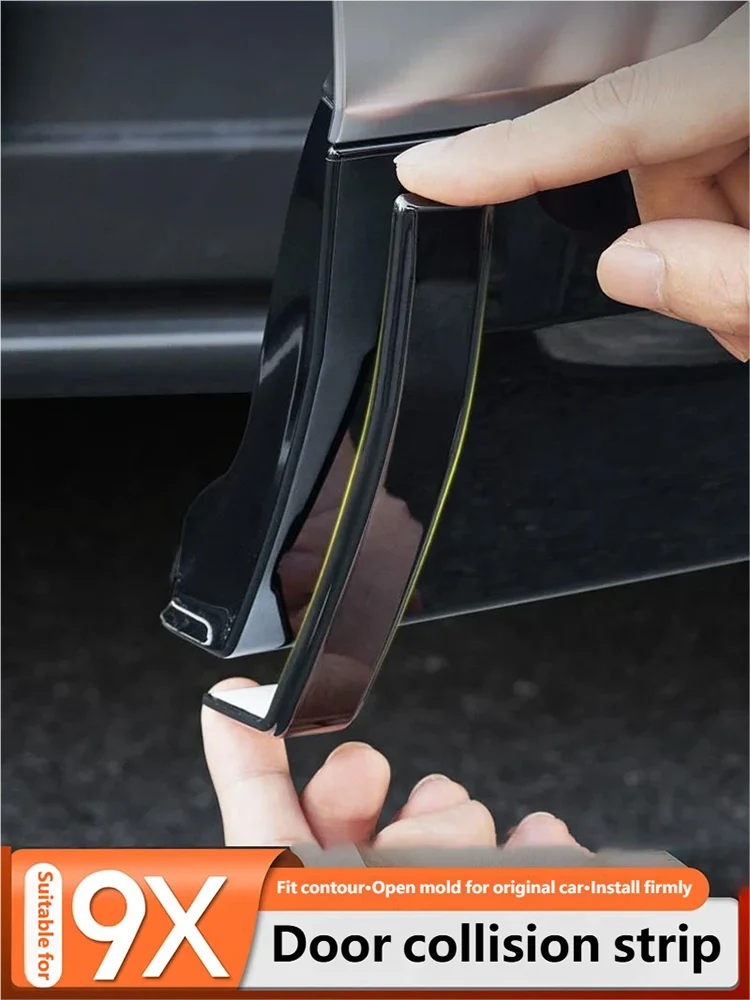 For ZEEKR 9X 2025 2026 Car Door Anti-collision Strip Door Border Scraping Body Door Corner Anti-collision Strip