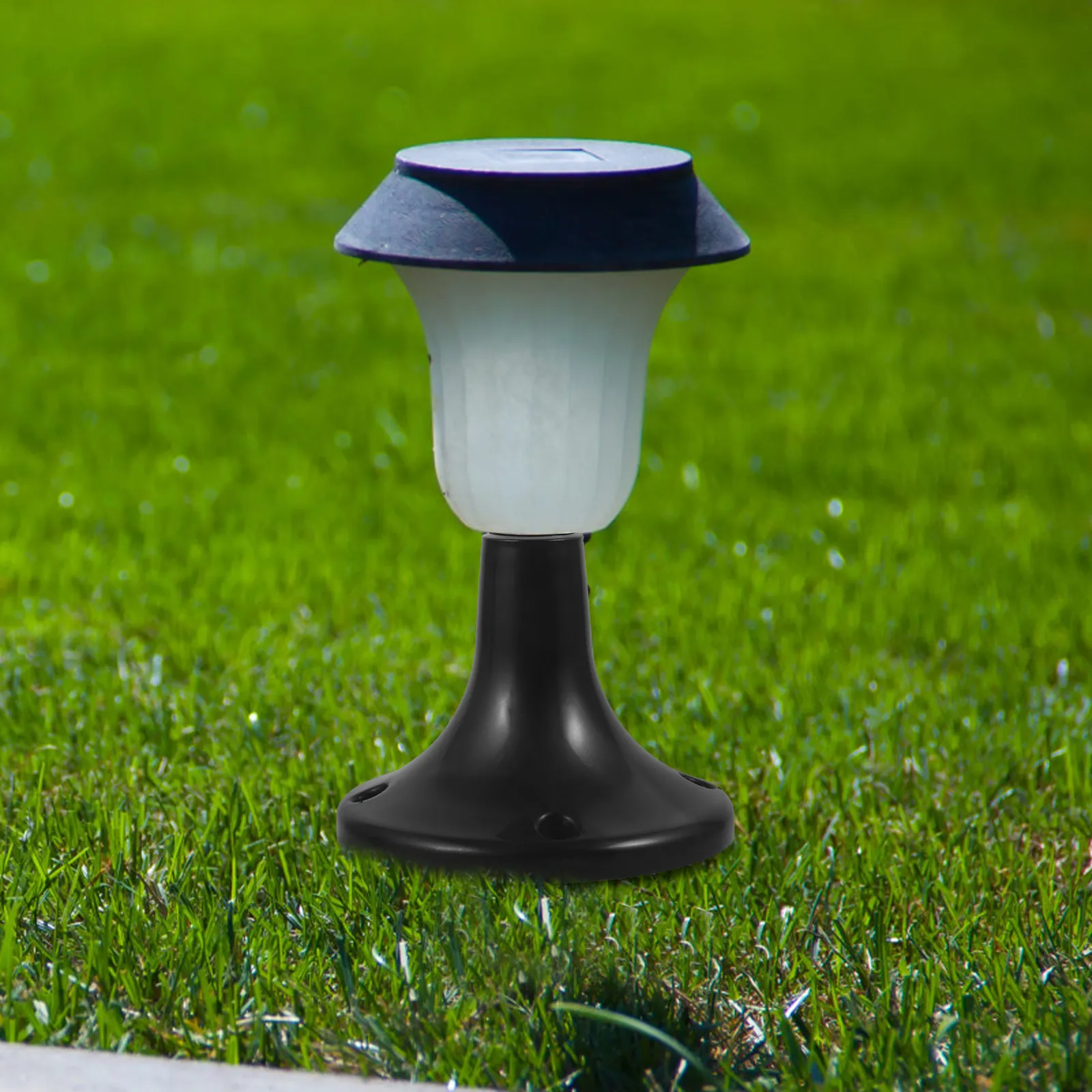 

2 шт. пластиковых оснований для уличных светильников, сменные прочные держатели для садовых фонарей для украшения газонов, дворов и дорожек