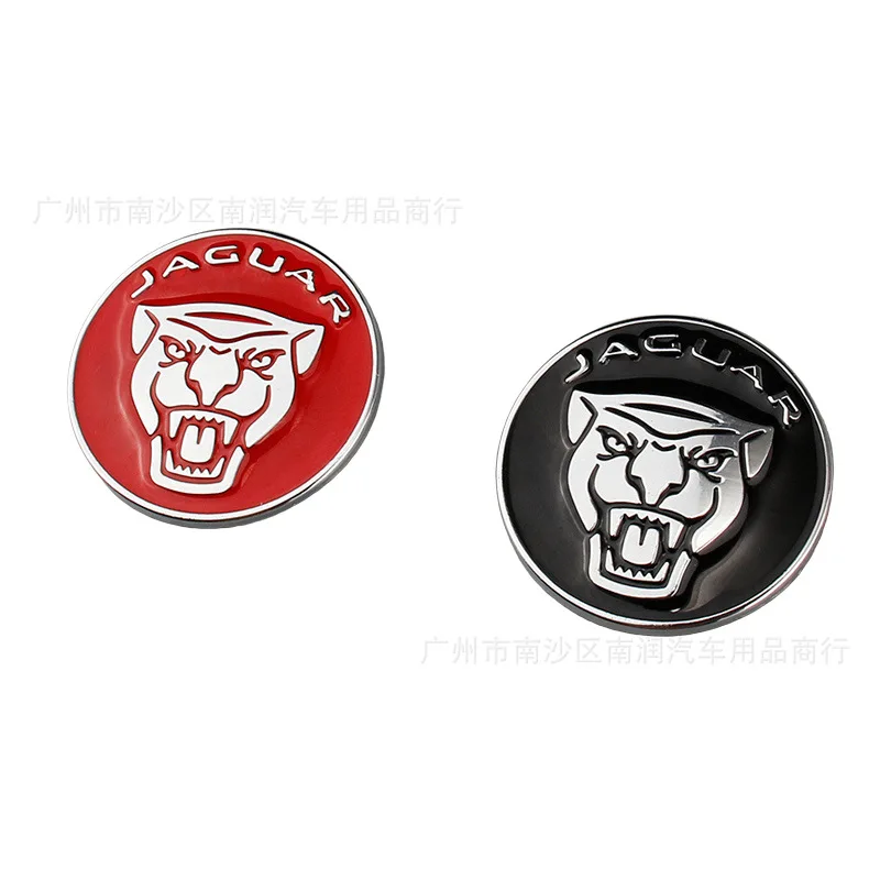 Jaguar Xe/xf/xfl/xjl/f-pace Interior Decoration Modification Car Stickers Fashionable Glitter Vehicle Label Stickers