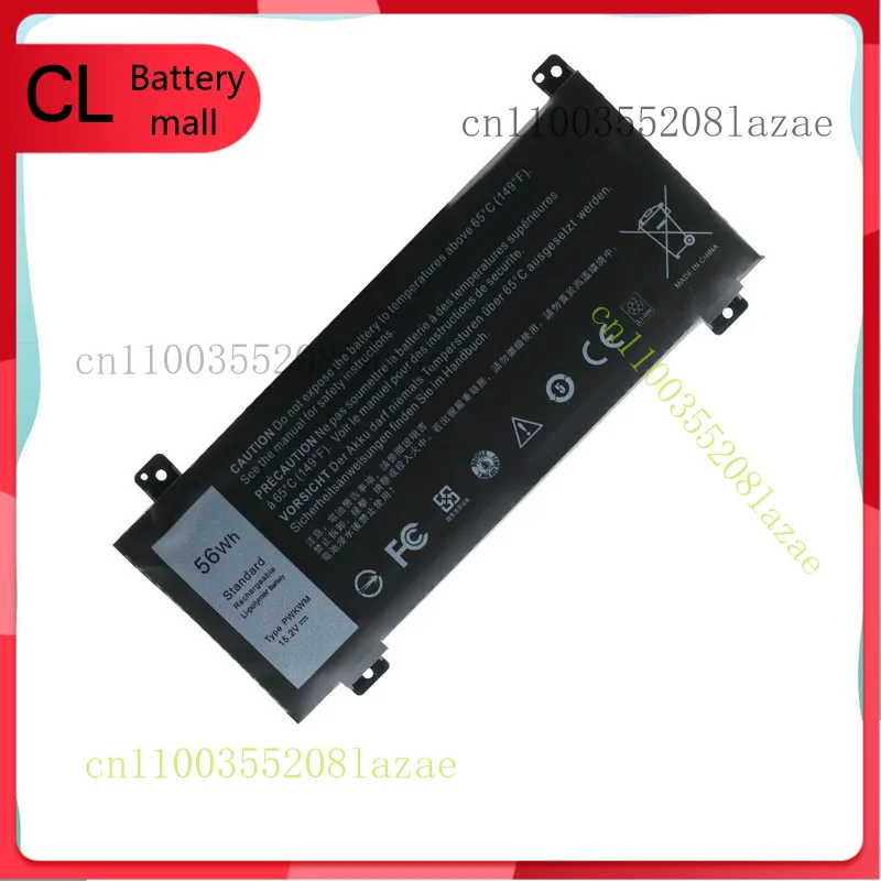 

Новый аккумулятор PWKWM для Dell Inspiron 14-7466 7467 7000 56 Втч 15,2 В M6WKR 63k70
