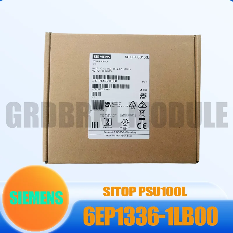 

New Original SIEMENS 6EP1336-1LB00 6EP1 336-1LB00 SITOP PSU100L power module, 24V/20A
