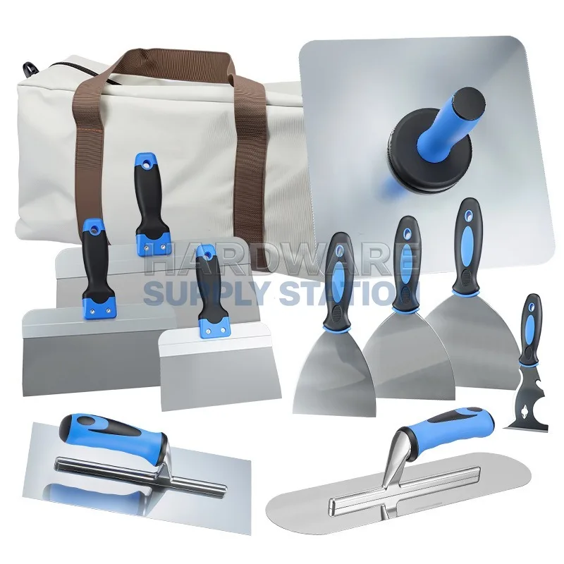 

Многофункциональный набор шпателей для строительных работ: прочный и эффективный шпатель, скребок для шпатлевки, полный комплект строительных инструментов