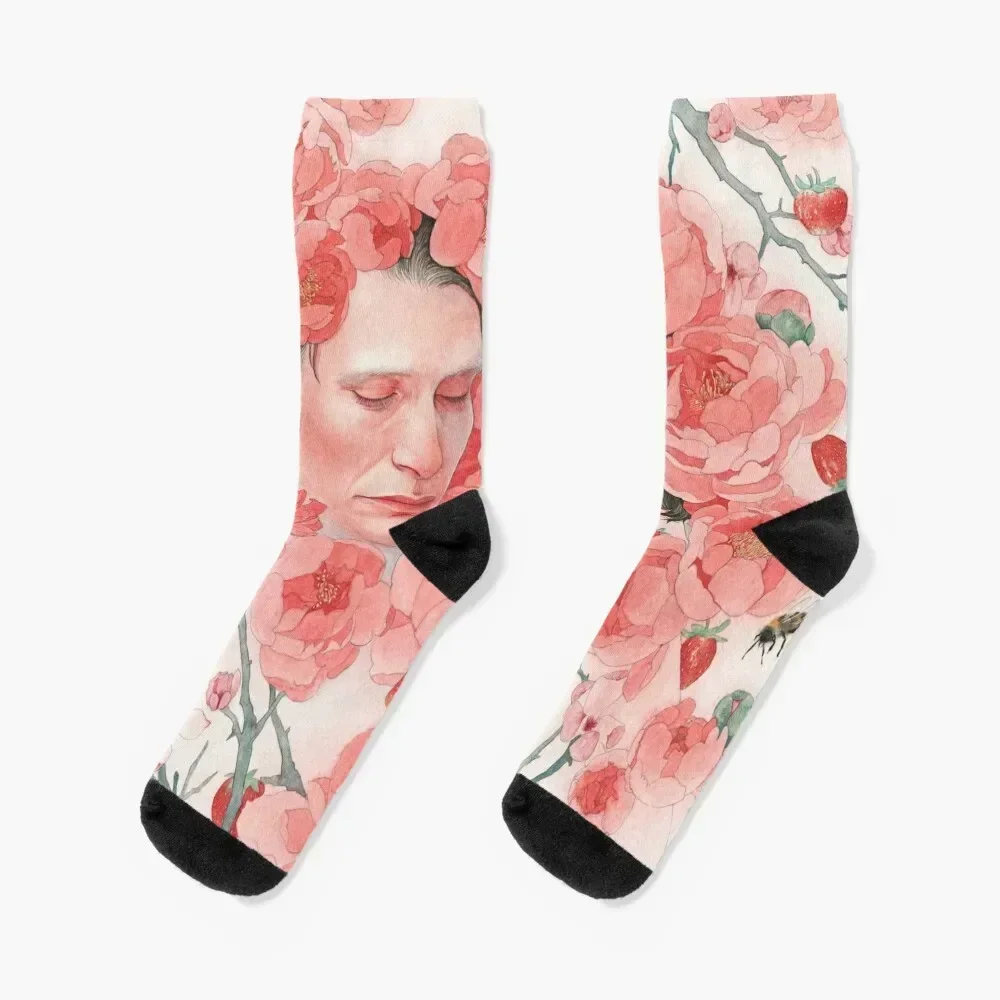

Hannibal AU / Season Four Series No.1 Socks hockey Toe sports aesthetic new year Women Socks Men's