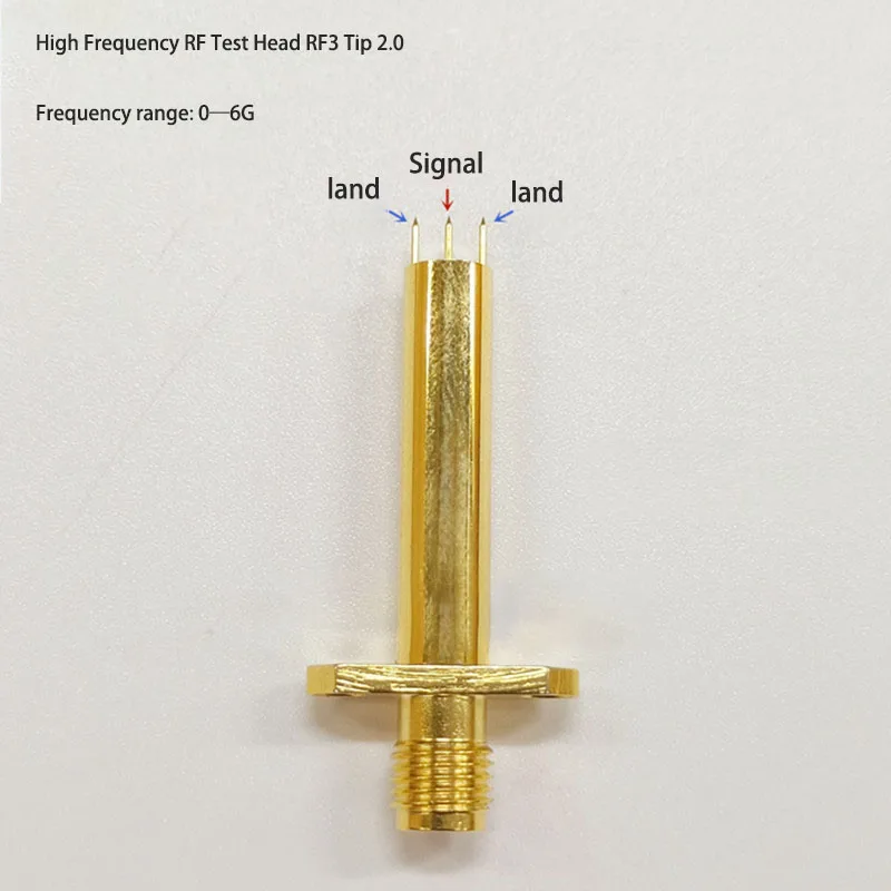 

RF RF3 Tip 2.0 Pitch Mobile Phone 3-pin Test Head KY High-Frequency Needle 2.0mmAP Bluetooth Prob