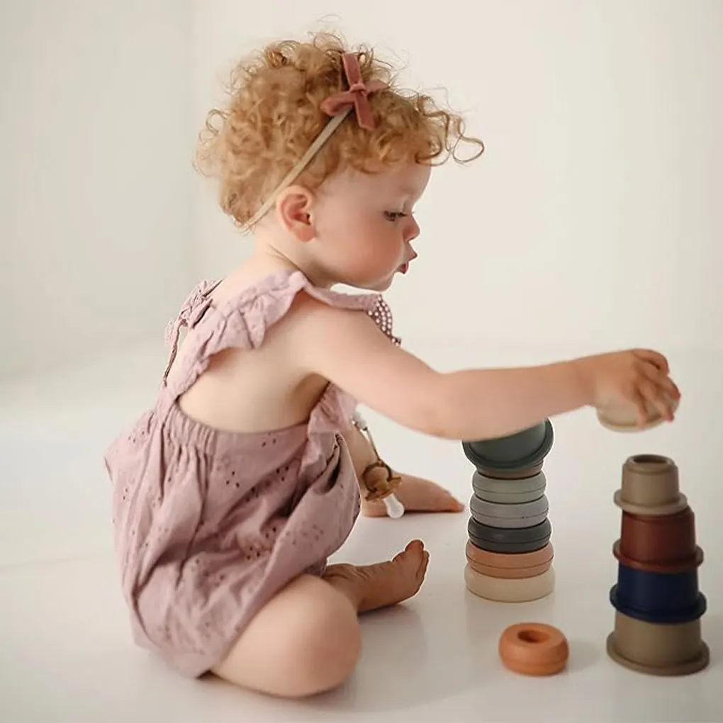 

Stimulate Creativity And Problem-solving Skills Stacking Cups Baby Toys Educational Toys Good Gifts