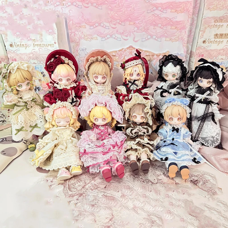 New Genuine Shattered Star Vintage Treasures Mjd Surprise Blind Box 12 Points Can Move The Doll Bjd Tide To Play With Gifts
