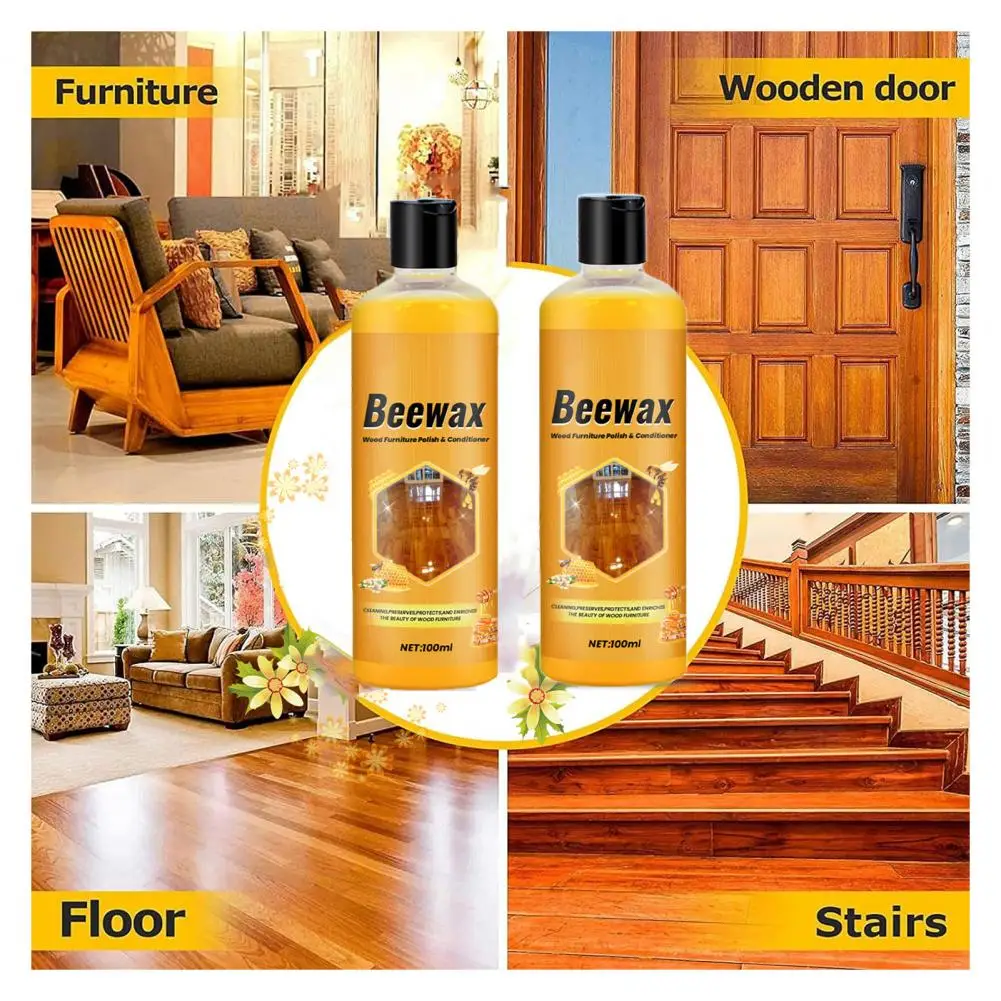 Beeswax Moisture Guard Beeswax Spray Furniture Polish Natural Enhancer for Wooden Furniture Floors More Restore Shine Extend