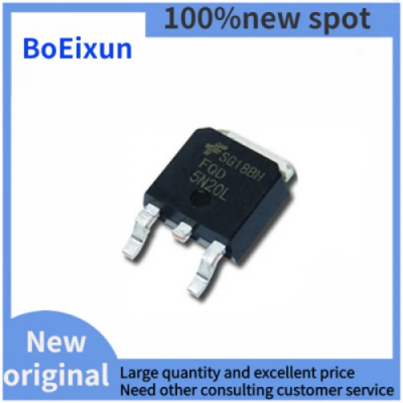 

100%New OriginalFQD4N20LNewFQD5N20LImport Field EffectMOSFETTube3A-3.8A 200VPatchTO-252