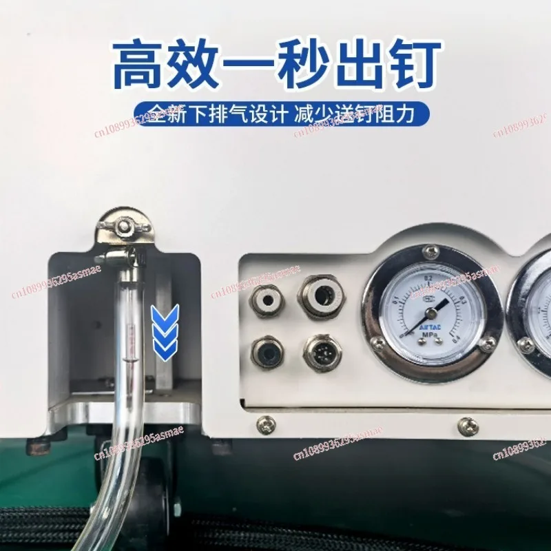 Fully Automatic Pneumatic Rivet Gun Auto Feed Self-Priming Air Powered Riveting Machine High Efficiency Rivet Tool