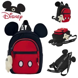 Disney's New Red Mickey Mouse Cartoon Cute Children's Multifunctional Lightweight Large Capacity Elementary School Backpack Kids