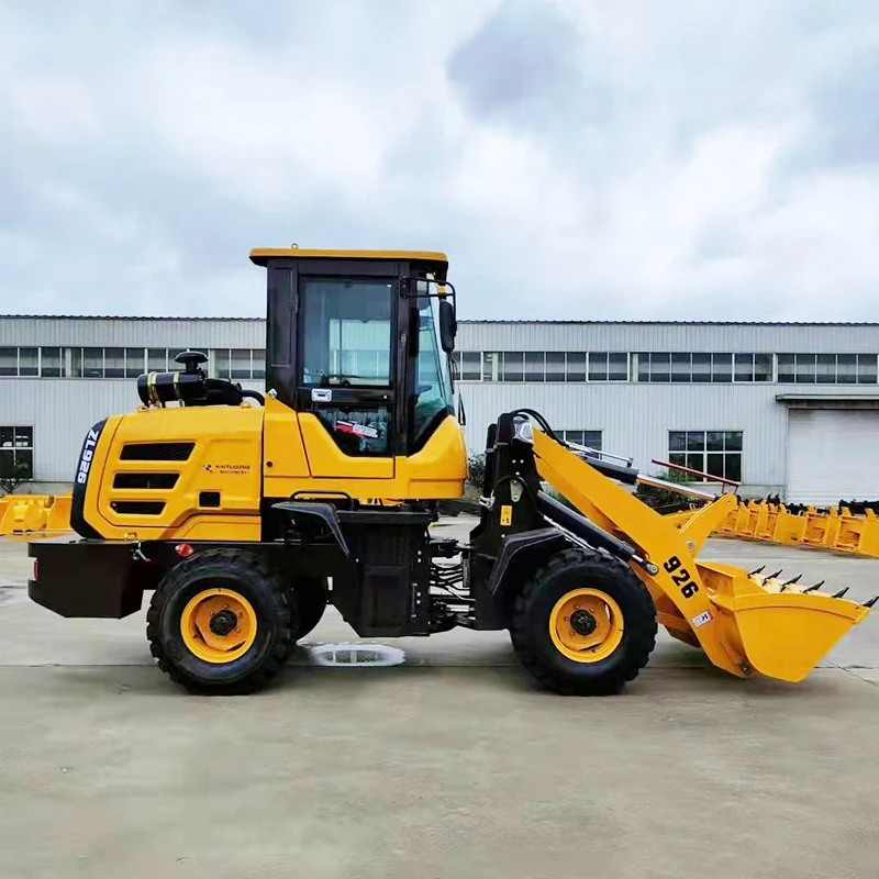 2.0m³ Bucket Front Loader Machine Wheel Loader 4.5 Ton for Infrastructure Material Handling Project Work Use Area Site