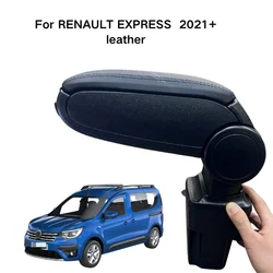 Armrest For RENAULT EXPRESS  2021+ Leather Custom Fit Center Console Storage Box Vehicle Accessories