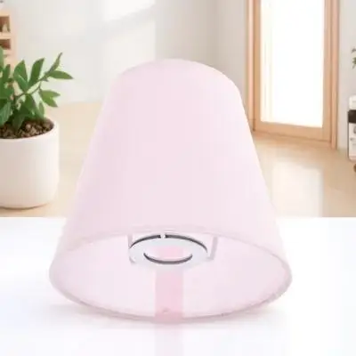 

Macaron Lamp Shade Pink Fabric Drum Cover For Pendant Floor Wall Table Lamp Bedroom Living Room Decor Lighting Accessory