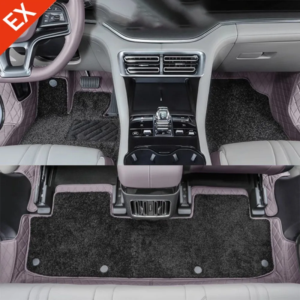 

Для BYD Seal U DM-I 2023-2026, коврик для ног, водонепроницаемый и двухслойный ковер с полным объемным звуком, мягкая авиационная сумка на 360°