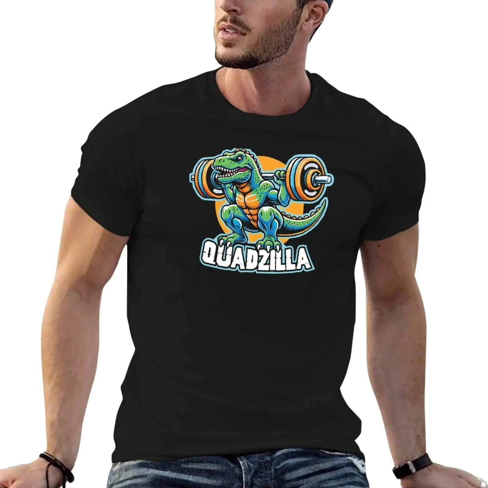 

Quadzilla Leg Day Fitness T-Shirt t shirts for man pack cotton t shirts for man cotton funny T-Shirt