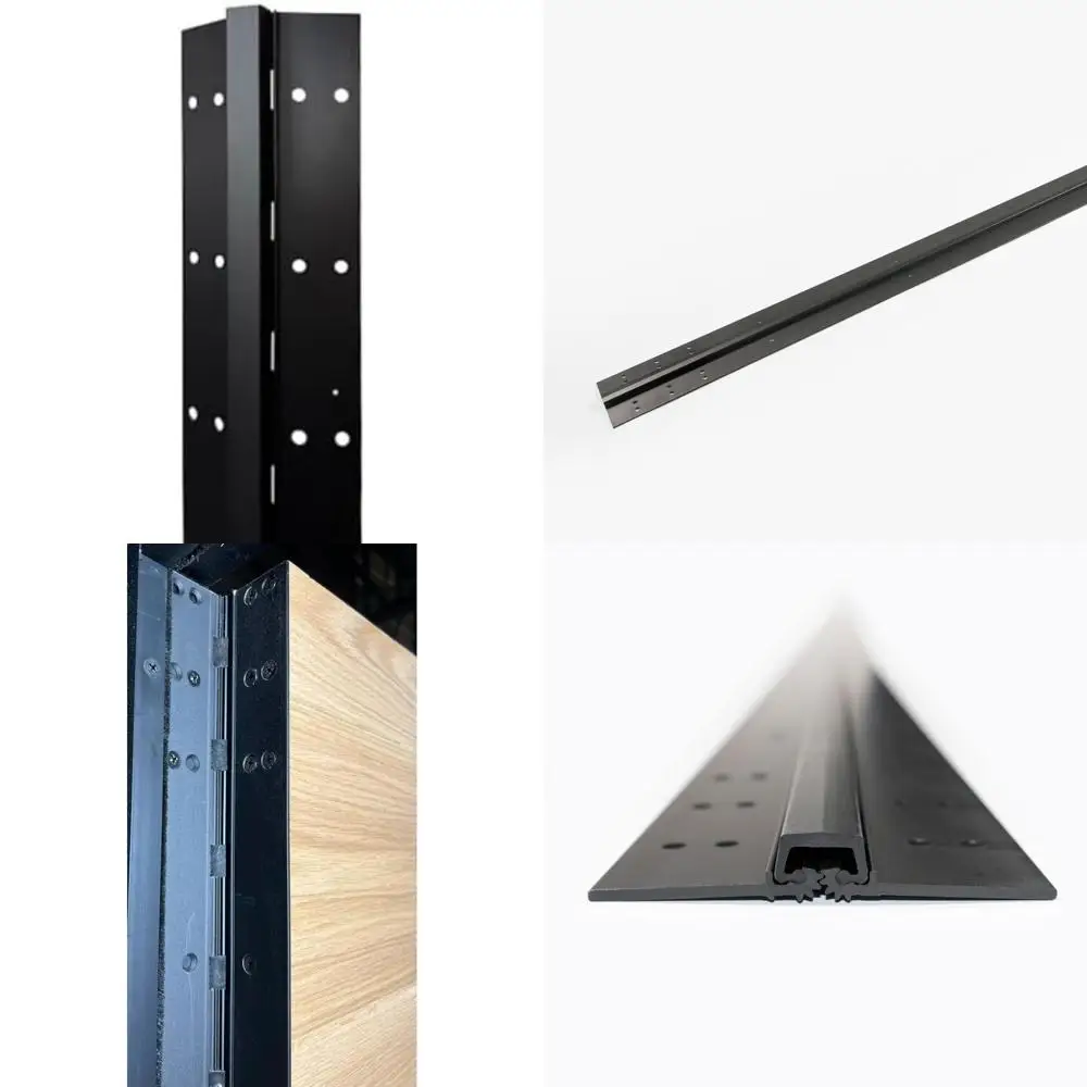 

Heavy Duty Anodized Aluminum Hinges for Enhanced Door Security and Aesthetics - Ideal for Residential and Commercial Application