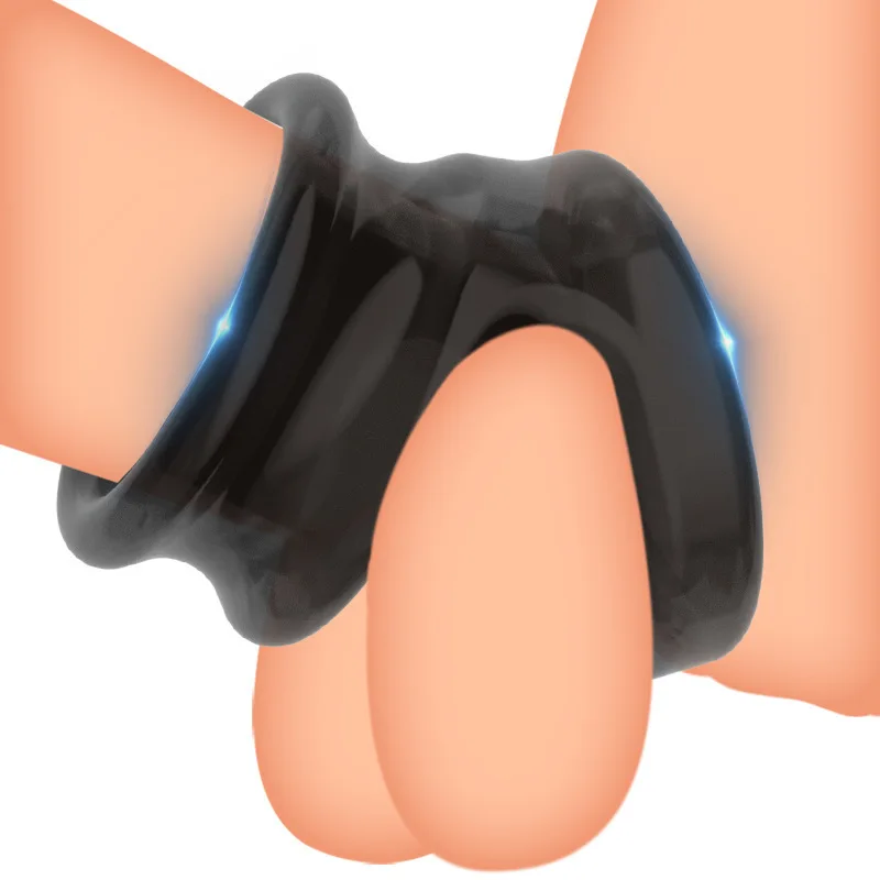 خاتم القضيب القابل لإعادة الاستخدام تأخير القذف أقوى الانتصاب الجنس لعب الكبار لوازم الكتان فوهة حلقة الديك للرجال