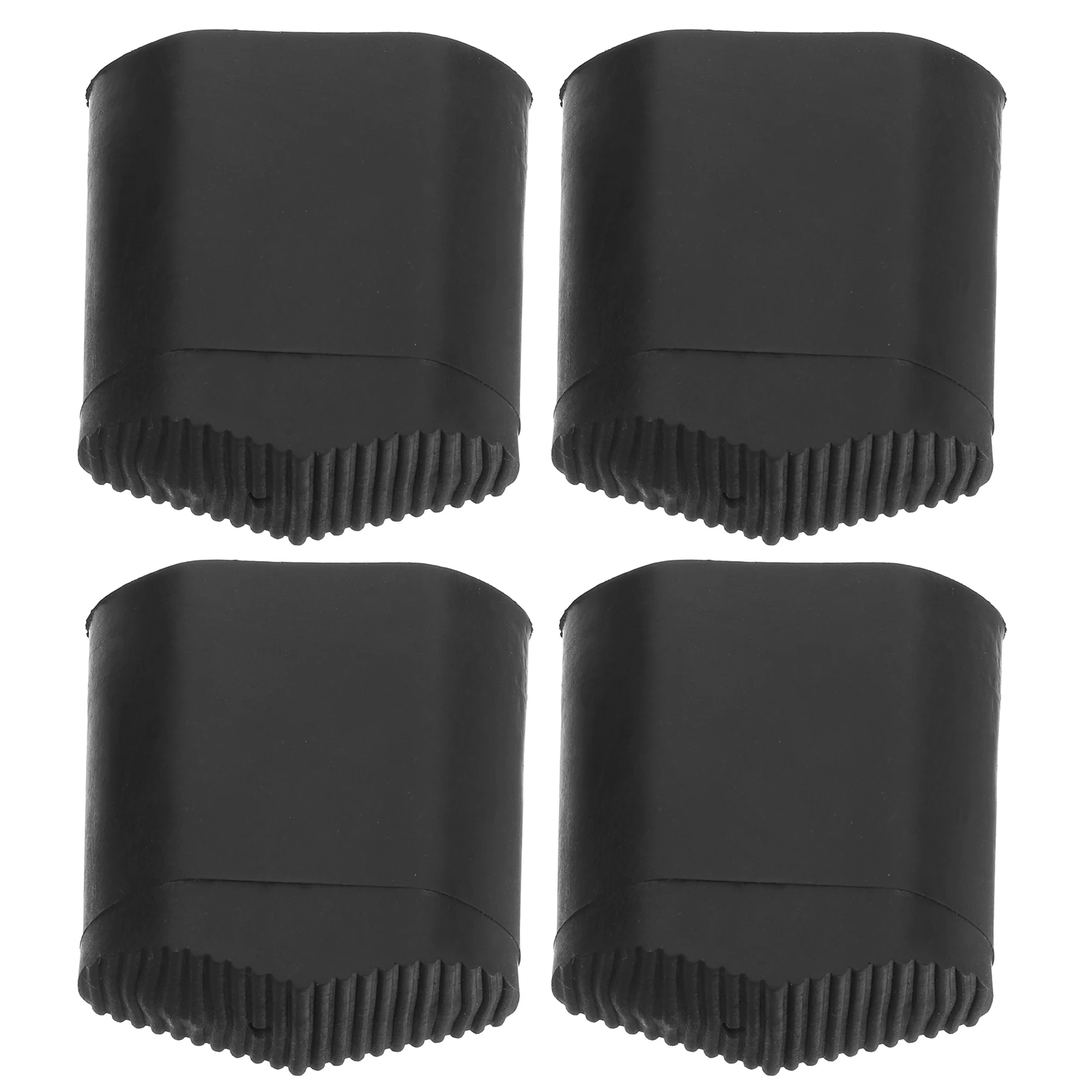 

4 Pcs Accessories Non-slip Mat Extension Ladder Covers Corner Guard Pads Rubber Folding Leg