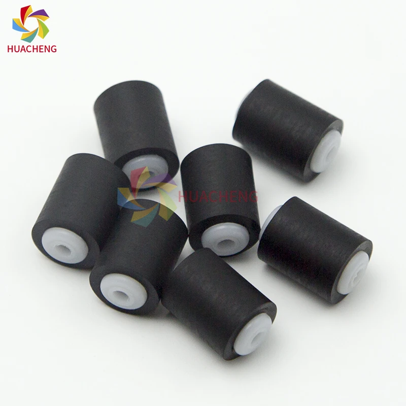 10Pcs Printer Paper Pressure Roller Wheel Konica Allwin Rubber Pinch Roller for Human Wit-color Crystaljet Xuli Inkjet Printer