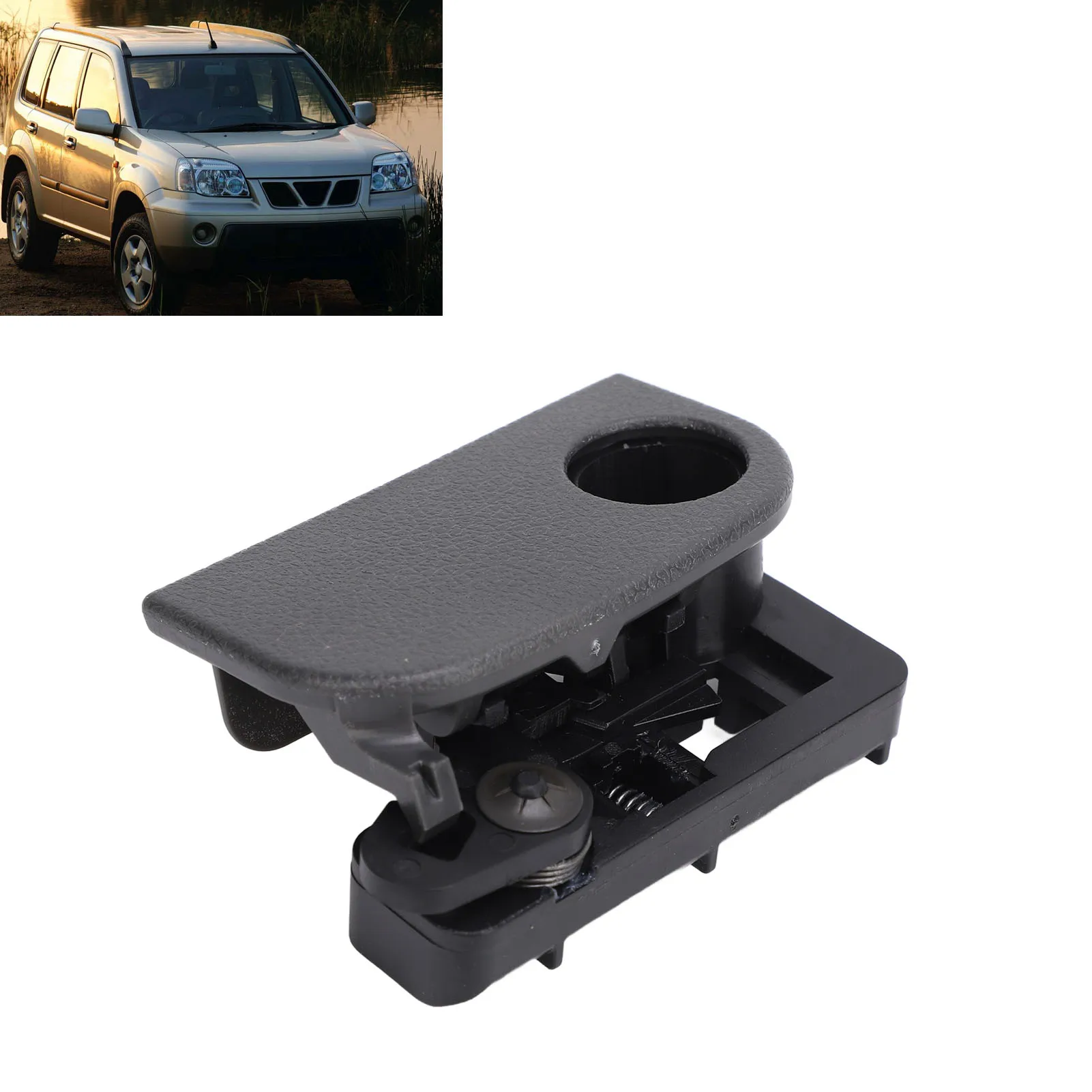 

Glove Box Latch Lid Handle Assy 68630‑EQ300 for Nissan X-Trail T30, Stylish Glove Compartment Lock Cover