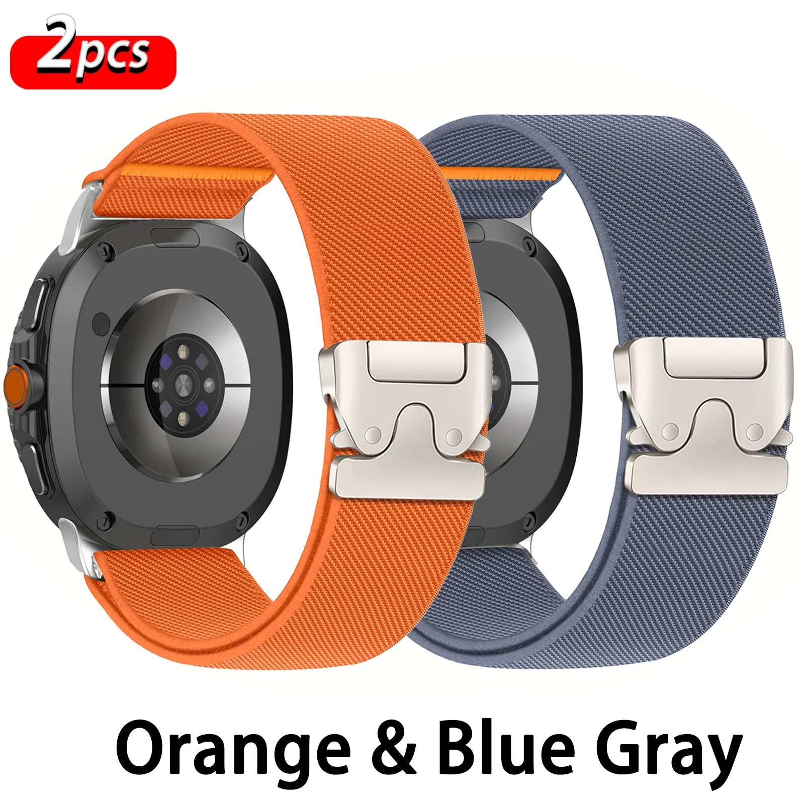 Correa для Samsung Galaxy Watch 8, ремешок 44 мм, 40 мм, аксессуары, нейлоновые ремешки с парашютом, браслет Samsung galaxy watch 8, классический ремешок