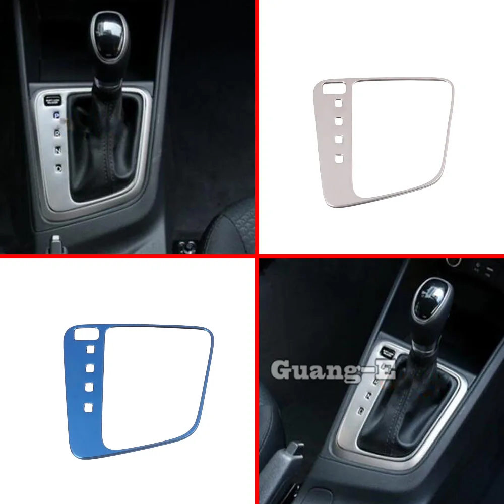 

Car Cover Stainless Steel Middle Front Shift Stall Paddle Cup Frame Trim For Hyundai Solaris Accent 2017 2018 2019 2020 2021