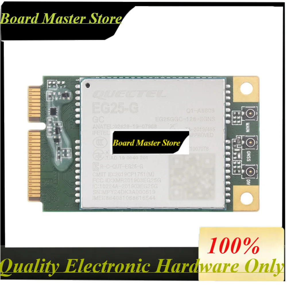 BoaMasMQuectel EG25-G MPCIe Module, LTE Cat 4 Module With PCI Express Mini Card Form Factor Supports Multiple Wireless Communica