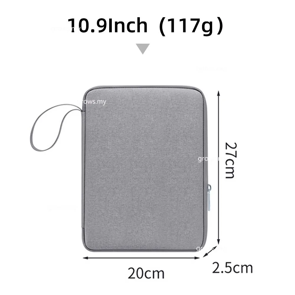 세련된 태블릿 슬리브 가방, 삼성 탭 S9 FE 플러스 12.4 S7 FE S8 + S7 플러스 S9 FE S8 11 A7 라이트 A9 플러스 S8 S6 라이트 휴대