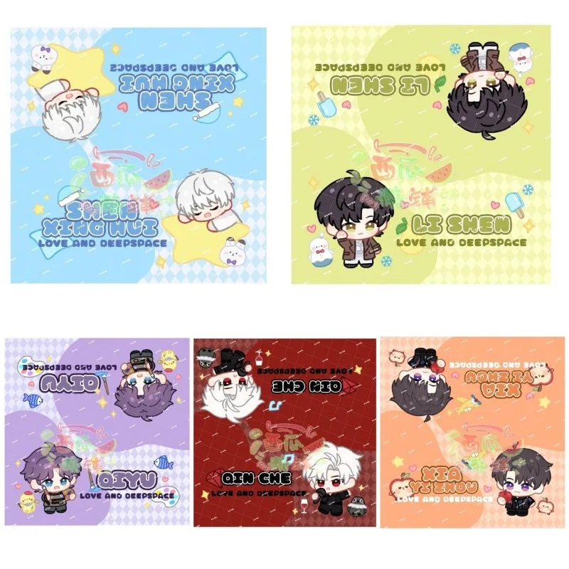 50Pcs/Pack Game Love And Deepspace Photo Card Head and Back Packaging Bag All Set Toploader Deco Jewelry and Gift Packaging DIY