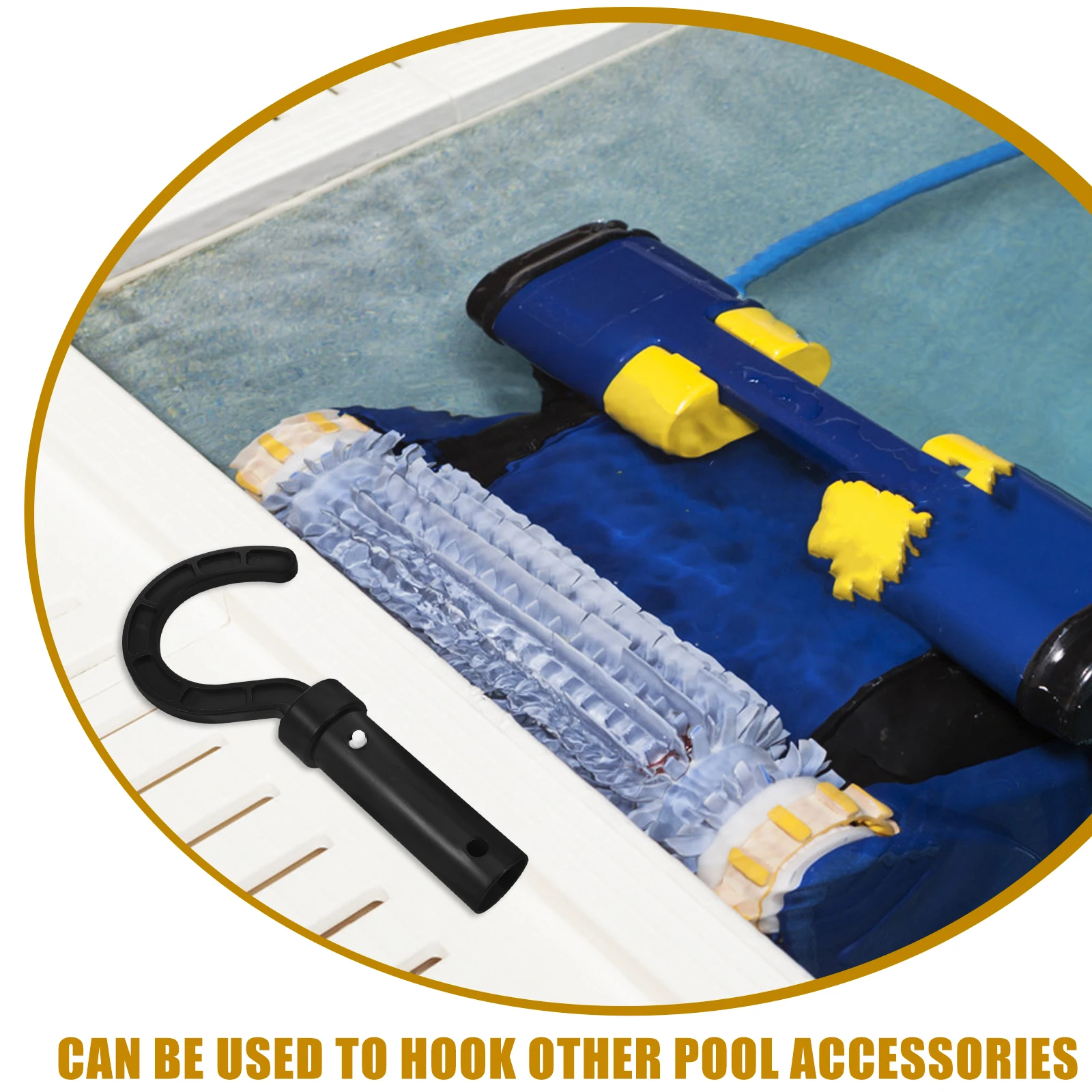 

Premium Durable For Accessories Multi-Use Equipment Hanger Robot Cleaner Hook Replacement Pool Accessory Holder Swimming Pool