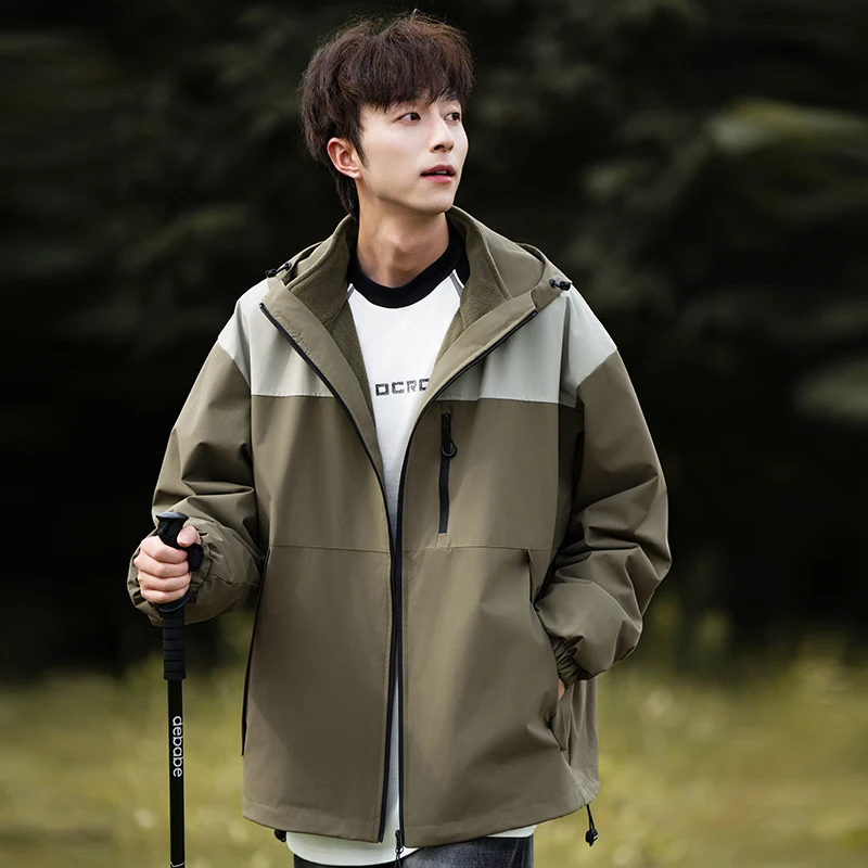 

Autumn Winter Outdoor Windproof Breathable Couple Jacket Winter Men's Outdoor Thick and Warm Trendy Comfortable Assault Jacket