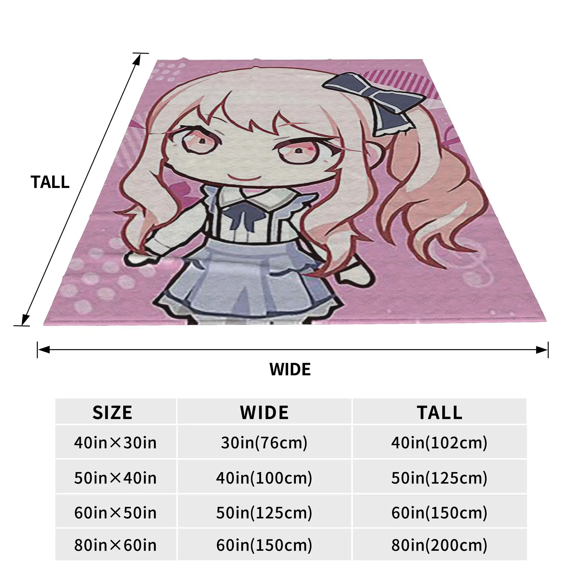 Mizuki Akiyama Chib Blankets Multi-function Flannel Sofa Throw Blanket for Home Bedroom Office Throws Bedspread Quilt