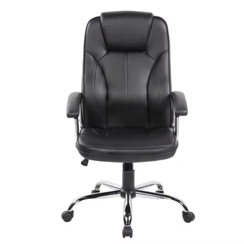 Boss Sofa Factory Wholesale Hot Selling Modern Design Home Leather Office Chair with Adjustable Desk & Revolving Feature