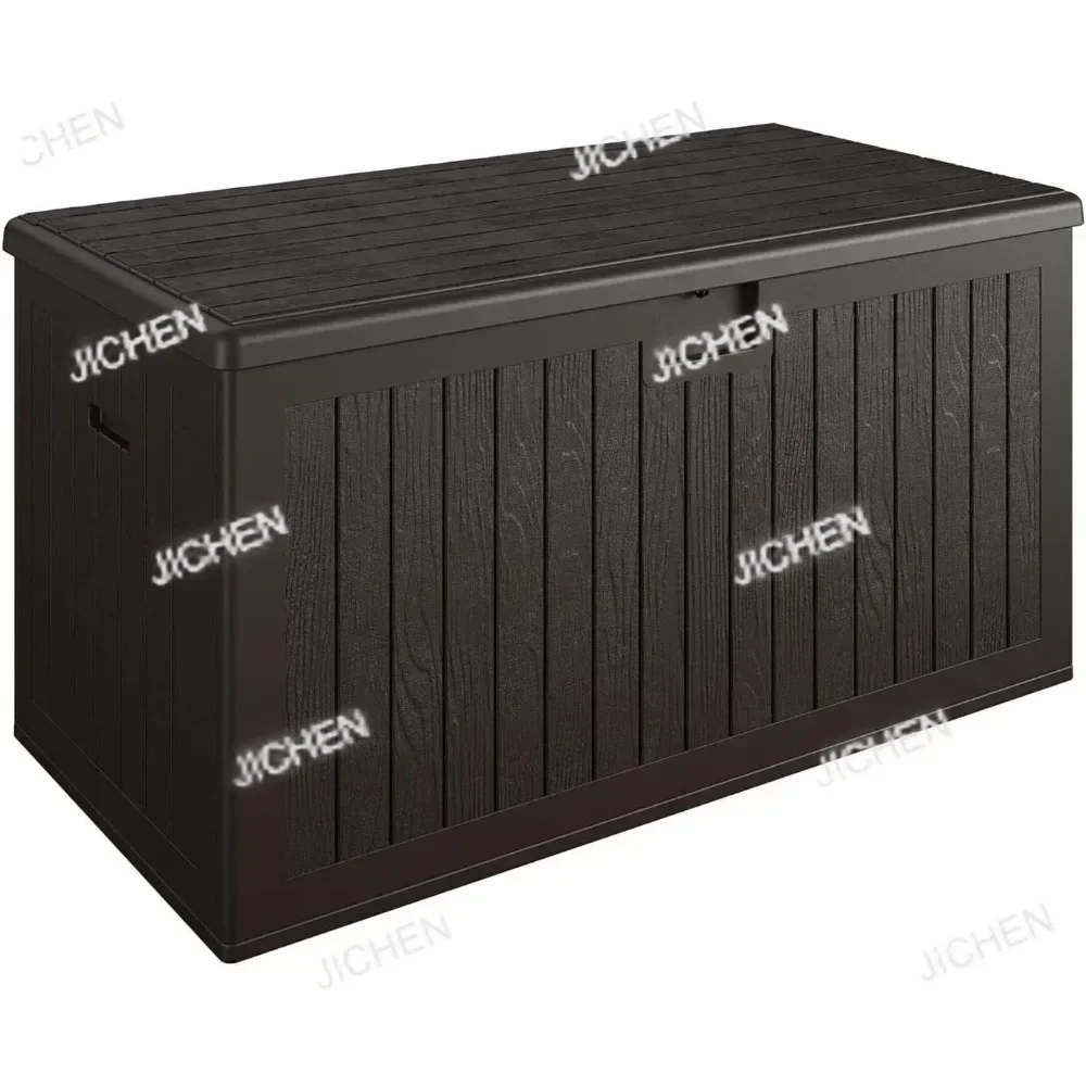 المبيعات الساخنة بني داكن صندوق التكنولوجيا الغامضة كوسكو كبير 150 جالون صندوق تخزين خارجي لعبة المنظم صناديق للملابس إغلاق