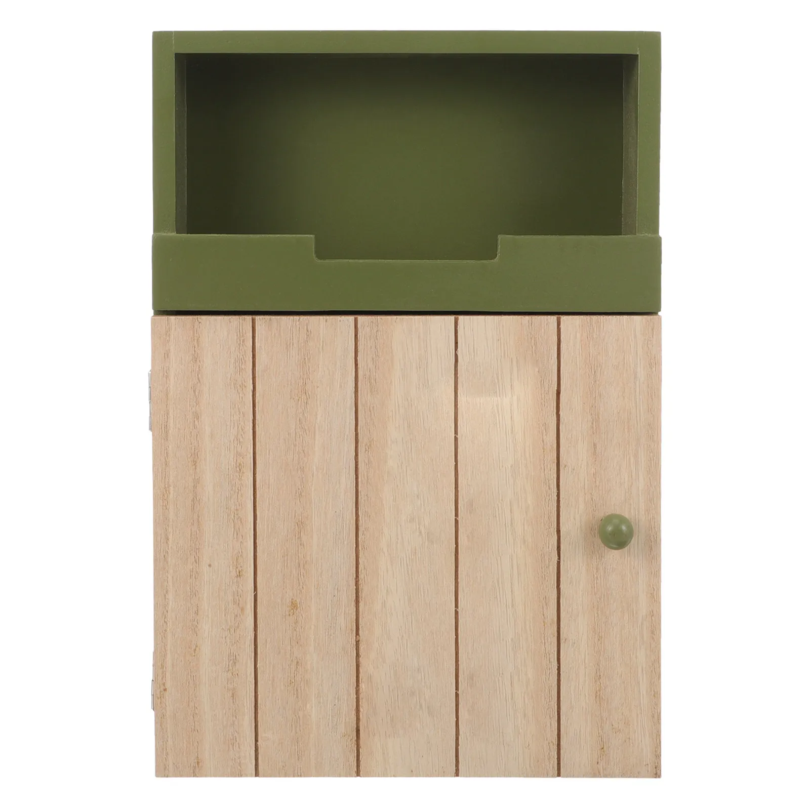 1Pcs Wall Hanging Key Box Wooden Multi-Purpose Key Locker Creative Design Safe Non-Toxic Eco Friendly for Family Gift Office