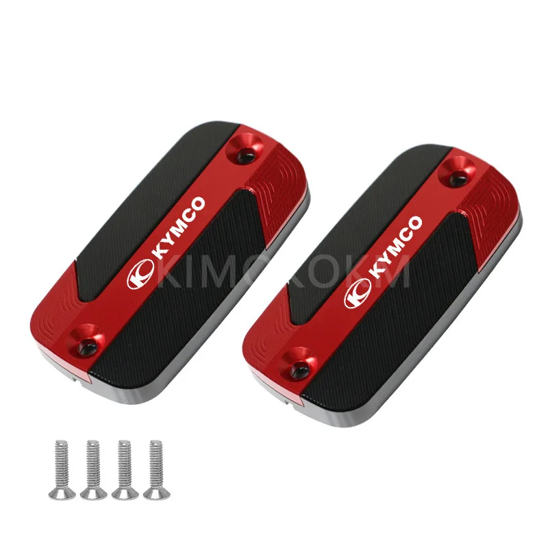 For KYMCO DownTown 125 200 300i 350i XCITING 250 300 350 400 500 Motorcycles Front Brake Reservoir Fluid Tank Cover Oil Cup Cap view 2