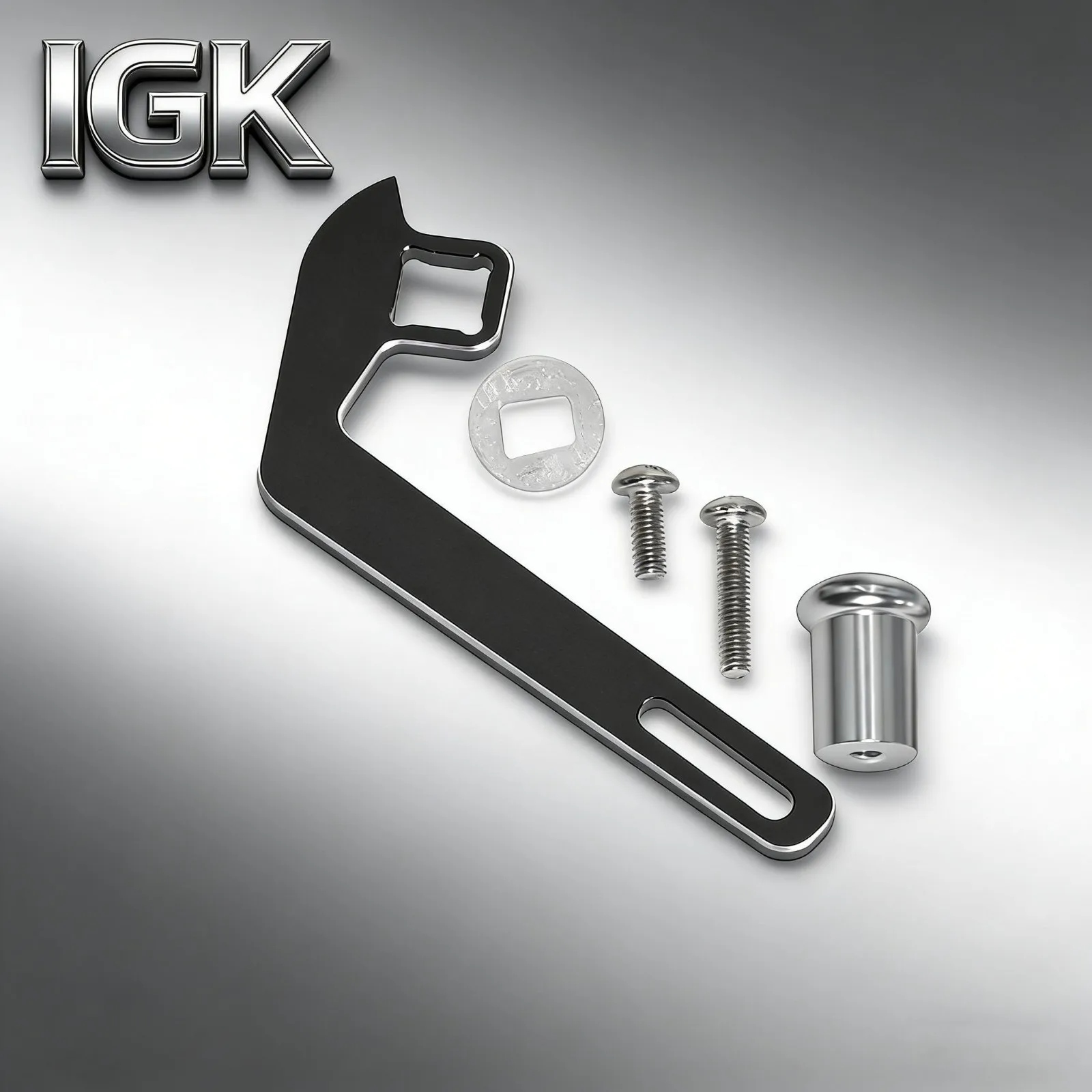 CNC Metal One-Hand Control Kit - Thumb Lever Adapter for Traxxas TQi Transmitter (Fits TRX4/MAXX/UDR/X-MAXX/Slash & More)
