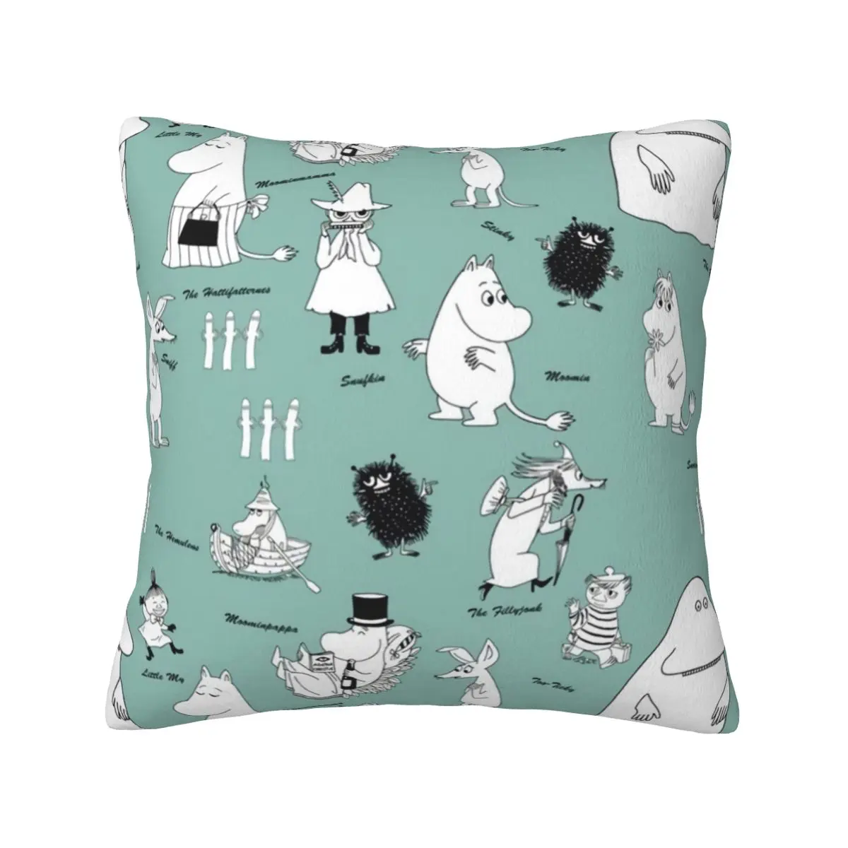 Velvet Pillowcases for All Seasons Like-m-moomin Breathable and Stylish Pillow Covers for Home and Hotel Use