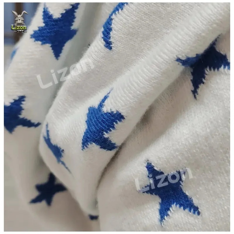 

CyJoJo's Bizarre Adventure Cosplay Johnny Joestar Beanies Star Hat Steel Ball Run Johnny Joestar Cosplay Woolen Hat