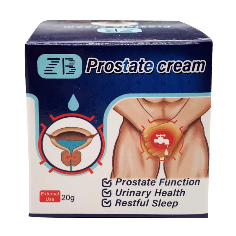 ZB 20g Prostatitis Prostate Treatment Ointment Recovery Kidney Function Cream Urethritis Navel Kidney Plaster Male Care