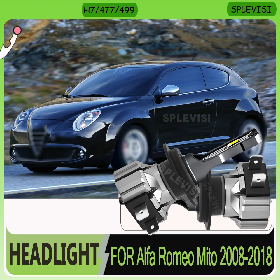 Dust-Proof Durable Long-Lasting h7/477 LED Headlight For Alfa Romeo Mito 2008 2009 2010 2011 2012 2013 2014 2015 2016 2017 2018