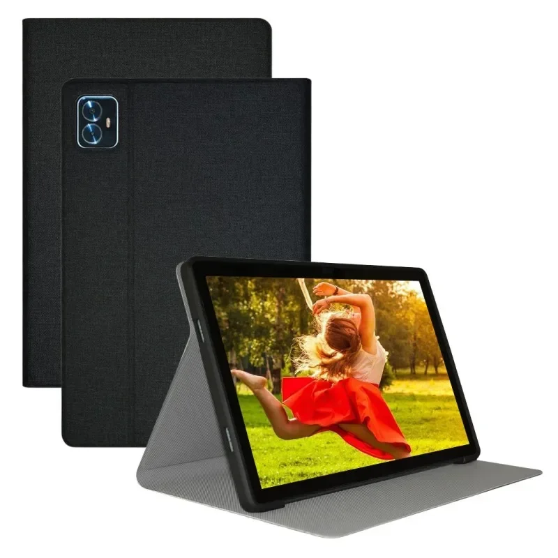 

For Teclast M50S M50HD M50 Pro 2023 10.1" Tablet PC Slim Flip Book Cover Case with Soft TPU Back Shell Smart Auto Sleep/Wake-up