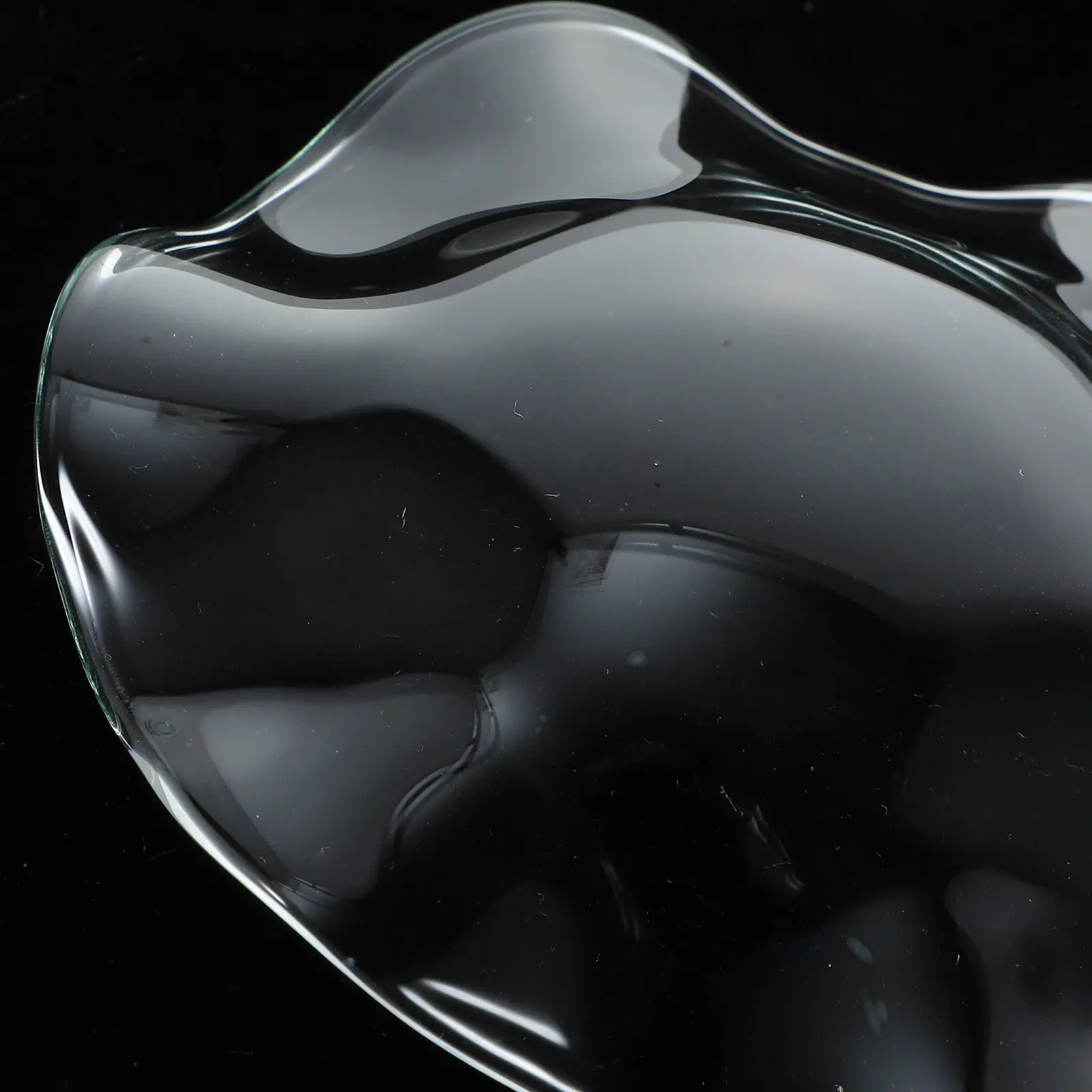 

2Pcs Transparent Glass Essential Oil Dish Set Fine Craftsmanship Stylish Aromatherapy Plate for Spa Salon Sauna Decor Essential