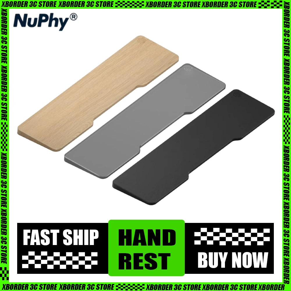 Nuphy Air75 96 Hand Rest Mechanical Keyboard Hand Rest Ergonomics Acrylic Chassis Plastic Wrist Guard Desktop Pc Gamer Accessory