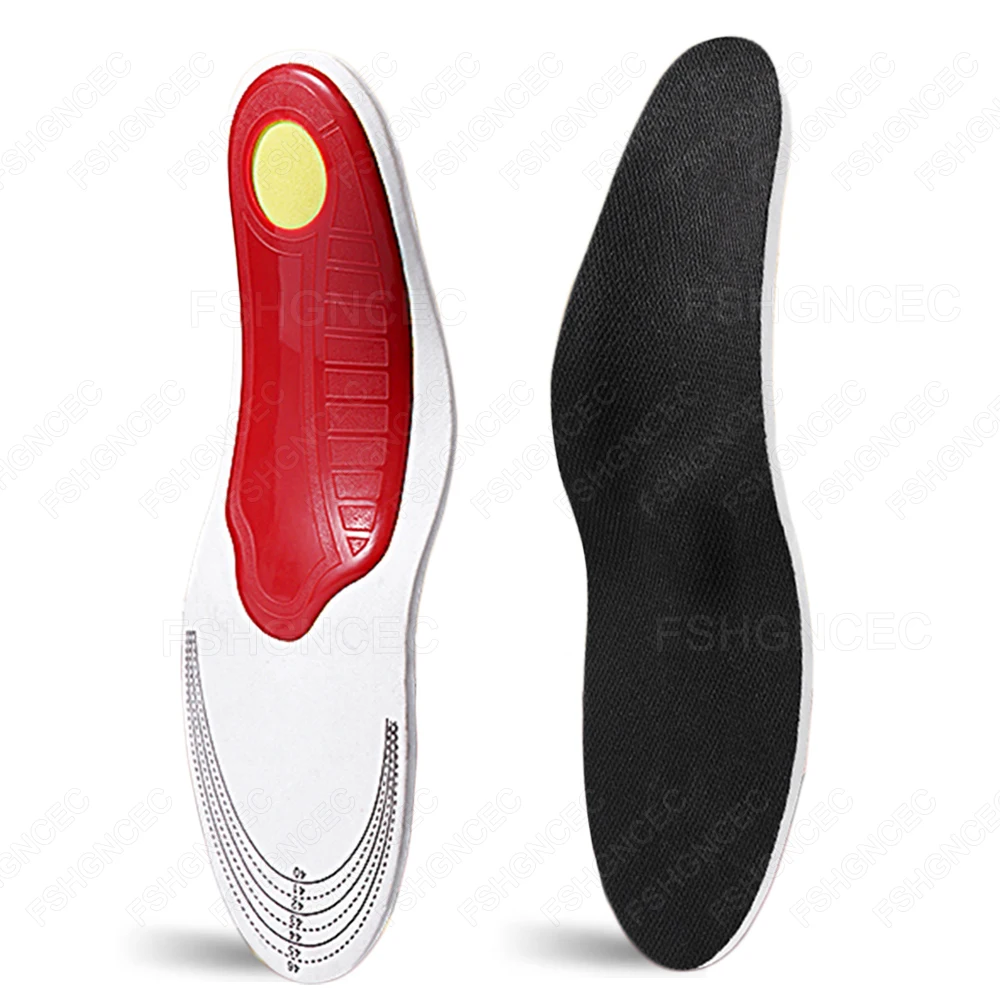 Arch Support Insoles for Flat Feet High Arch Foot Pad Orthotic Insoles for Man Woman Plantar Fasciitis Relief Shoe Inserts