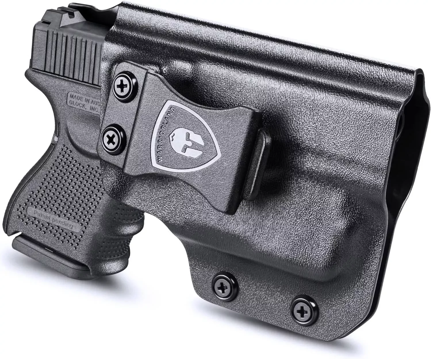 

IWB Kydex Holster Custom Fit: Glock 26/27/28/33 Pistol with TLR6 Laser Light Right And Left Incompatible Aiming Device