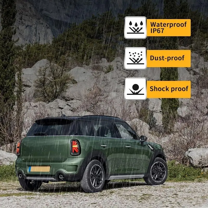 Paar Rückleuchten Montage für Mini Cooper Countryman R60 2010–2016 Auto-Rückleuchten links und rechts