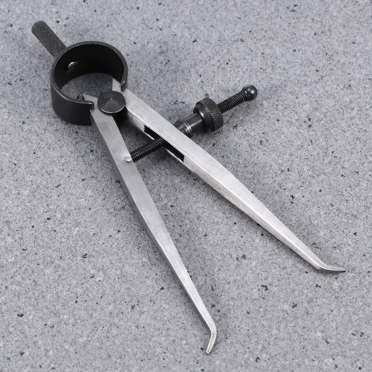 High Quality Stainless Steel Calipers With Hardened Points For Precise Measuring And Arc Drawing Quick Spring Nut 100Mm