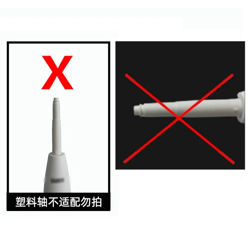 Cabeça de escova de dentes de substituição para ENCHEN Aurora t + Cabeça de escova de dentes elétrica Acessórios de cabeça de escova de dentes Bico adulto 2/4pcs